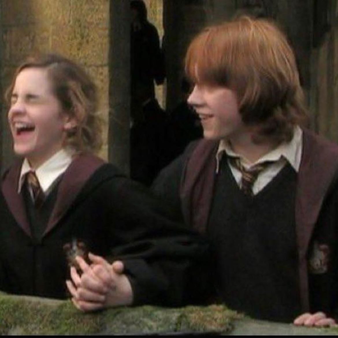 ron weasley and hermione granger - harry potter