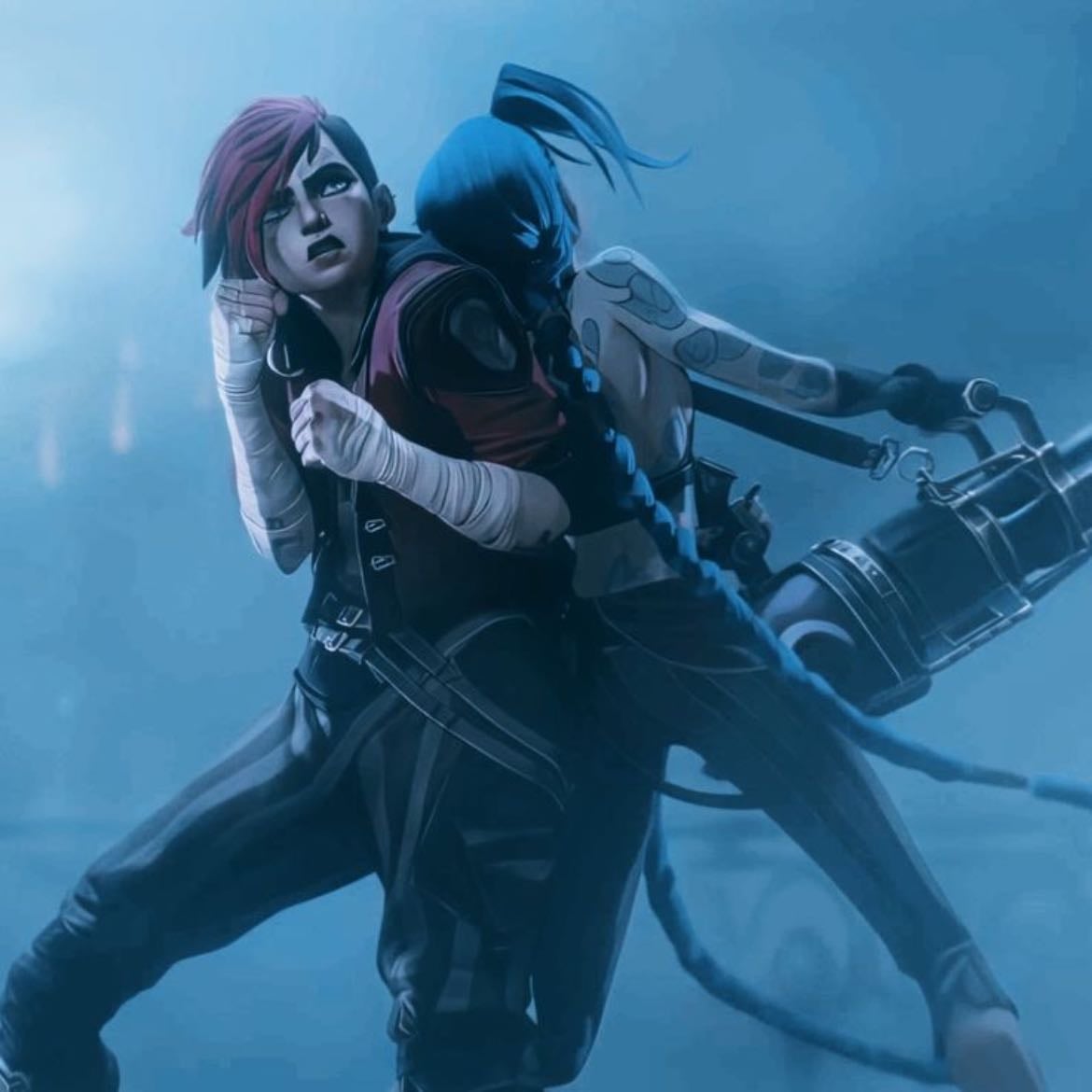 arcane - she adores jinx.