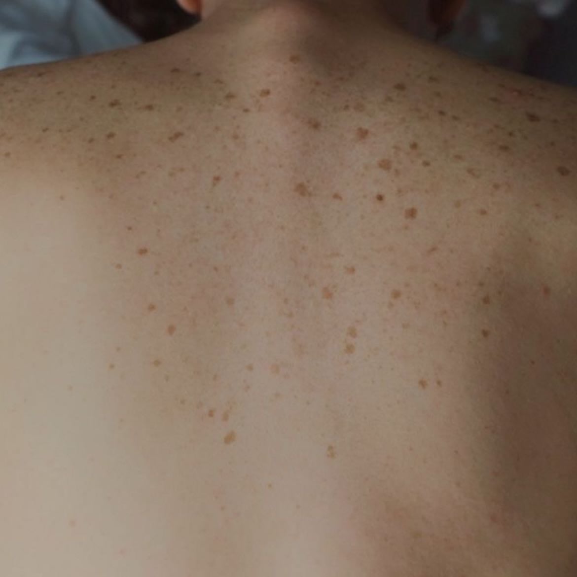 skin on skin - putting my hands somewhere on my bareskin, under my shirt, on my collarbone, my neck, my stomach, anywhere just pressing