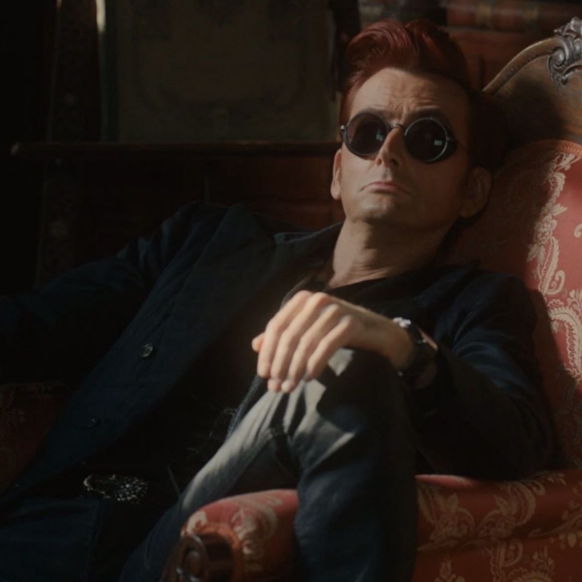 the increasing obviousness of crowley's innate humanity - and the way he looked most human when he realized he was losing aziraphale