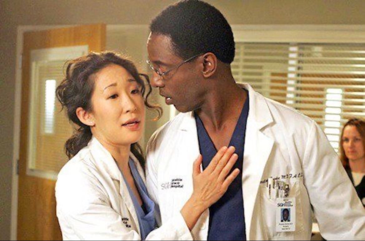 cristina and burke - grey's anatomy