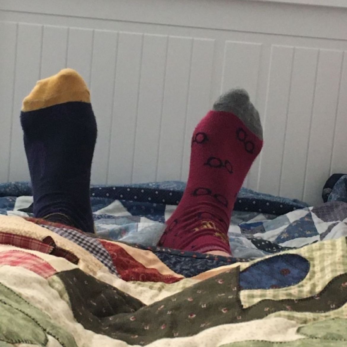 mismatched socks