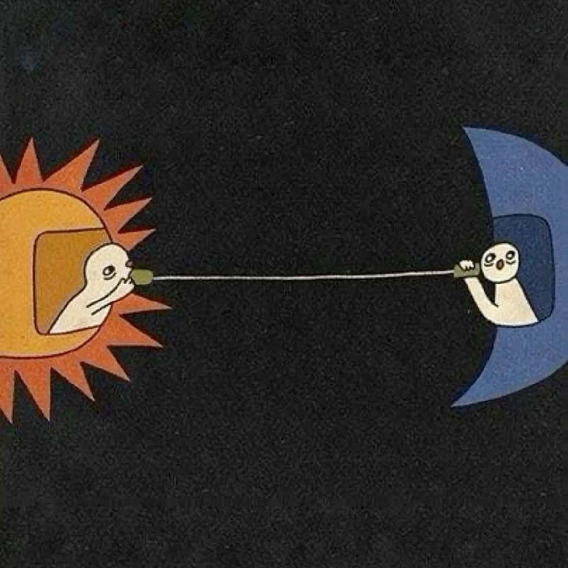 sun and moon