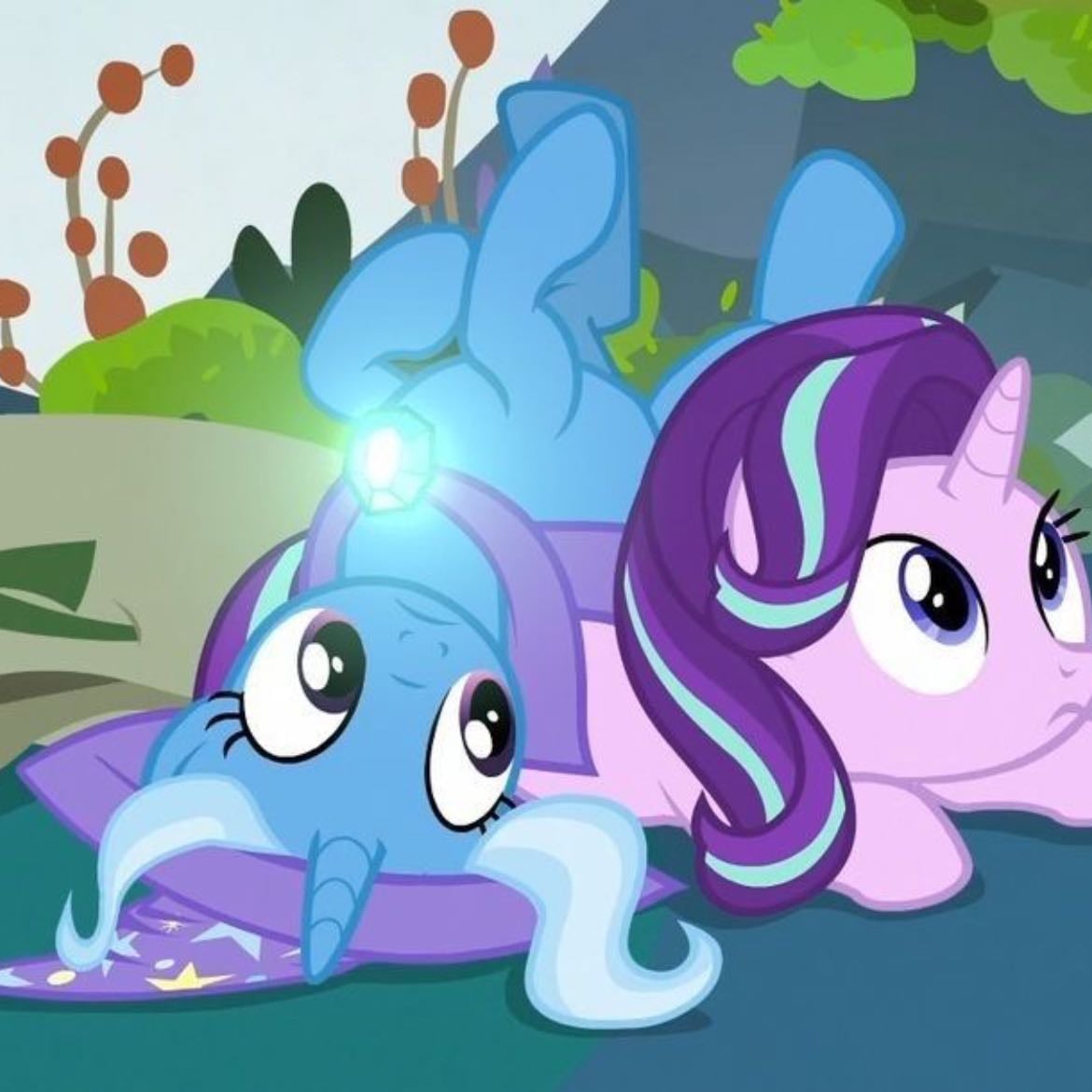 trixie and starlight - "you're the first pony i've met that has any idea how i feel"