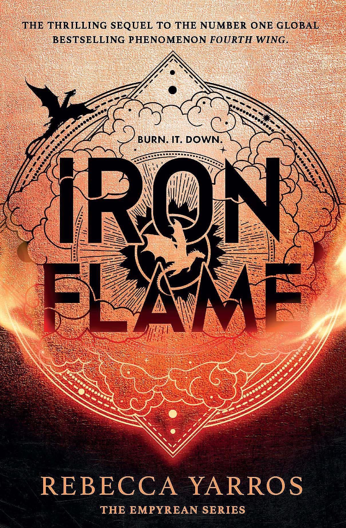 Iron Flame (The Empyrean series - Book 2), International Edition - Rebecca Yarros · 2023