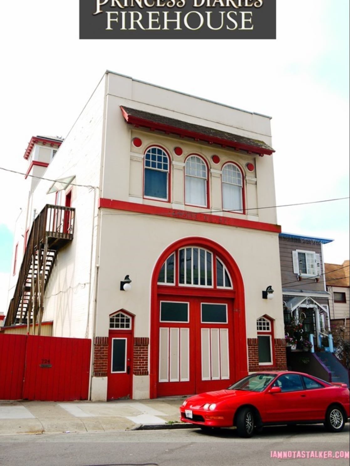 Princess Diaries Firehouse - San Francisco, CA
724 Brazil Avenue in the Excelsior District