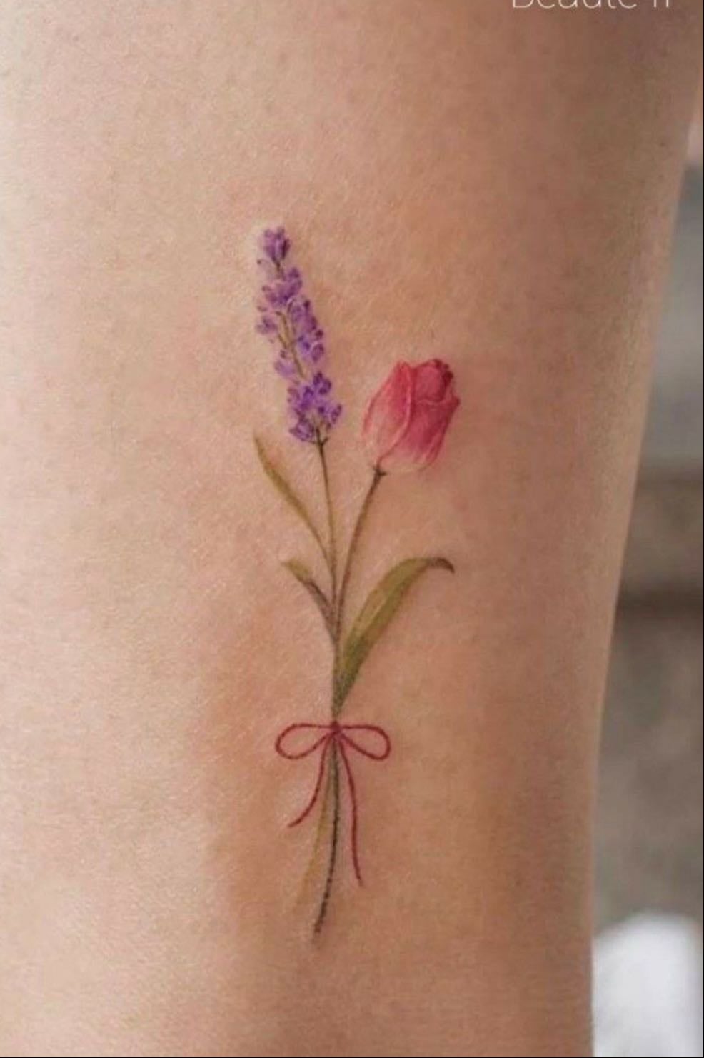 lavanda y tulipán - con mi abuabu