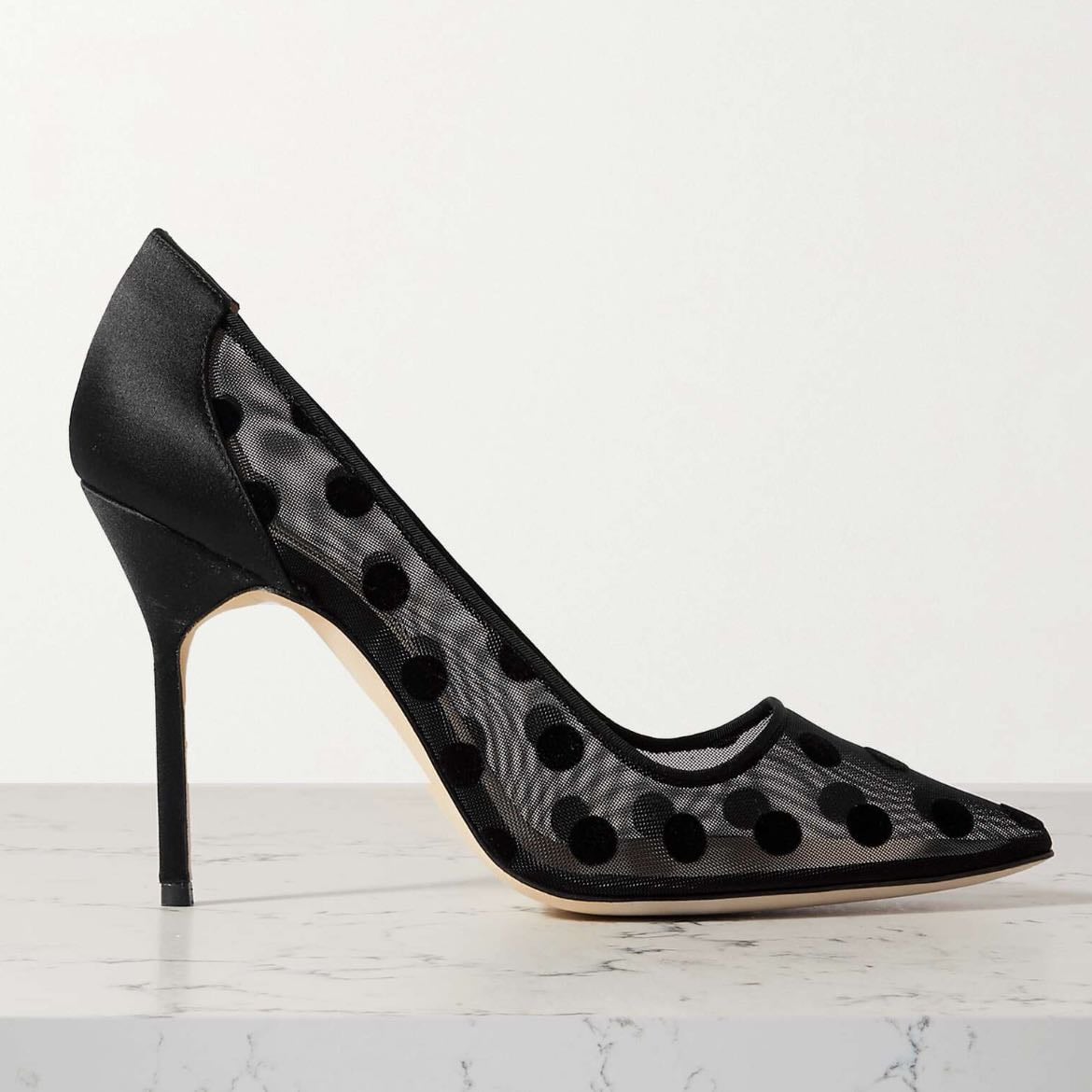 Manolo Blahnik - polka dot pumps