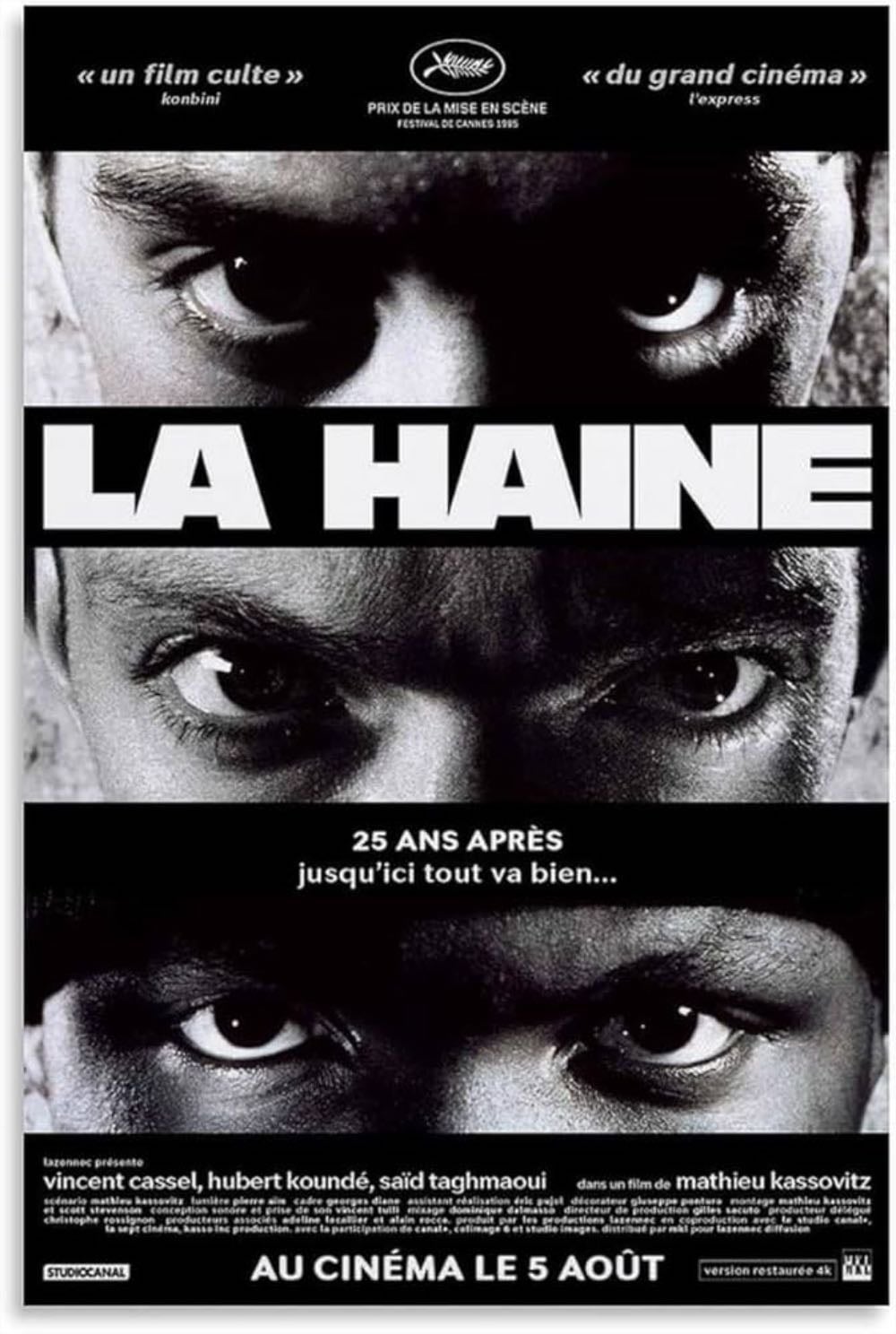 La Haine - Mathieu Kassovitz · 1995