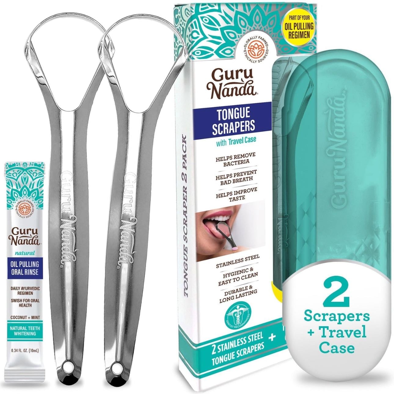 Tongue scrubber