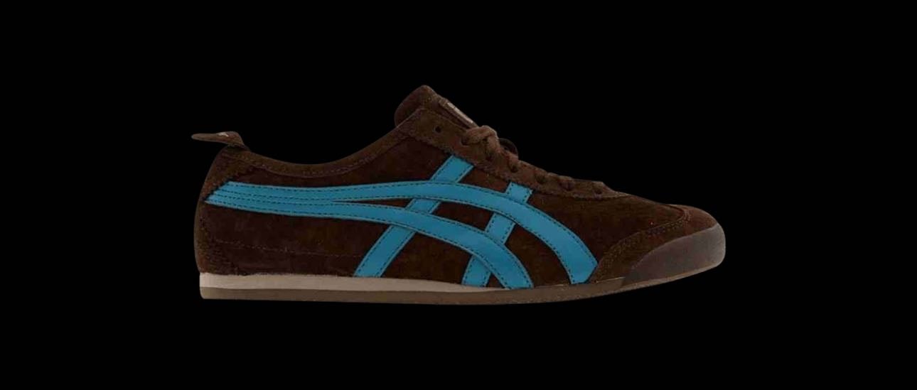 Onitsuka tiger brown and blue