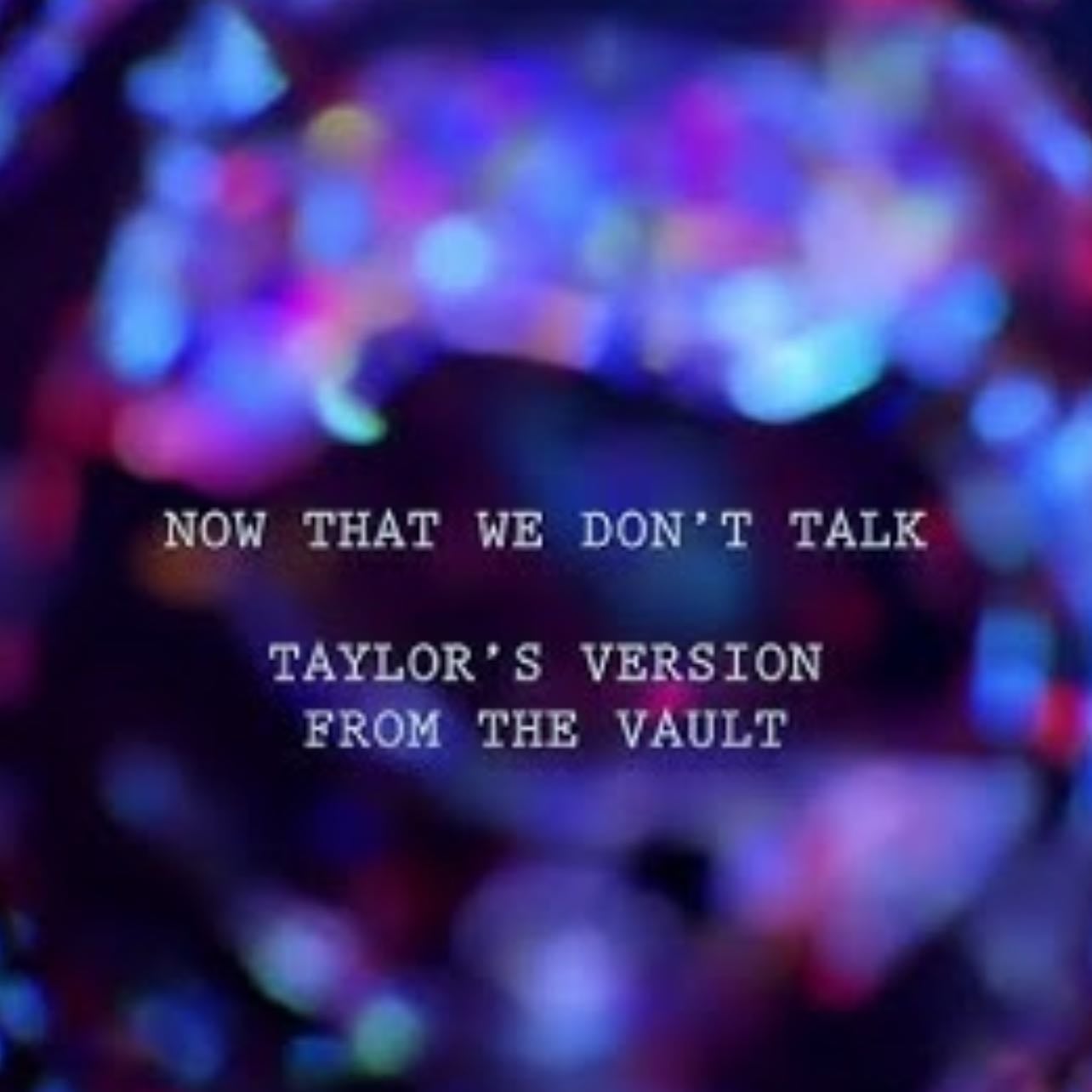 Now that we don’t talk - Fav lyric: with important men who think important thoughts