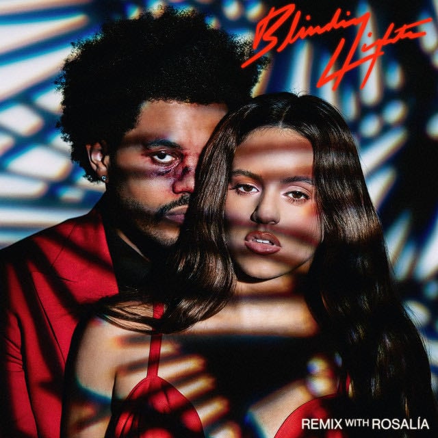Blinding Lights (with ROSAL脥A) - Remix - Song 路 The Weeknd, ROSAL脥A