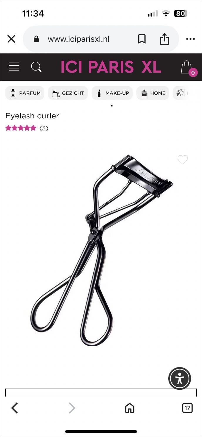 Shiseido eyelash curler