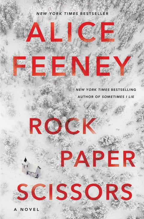 Rock Paper Scissors: A Novel - Alice Feeney · 2021