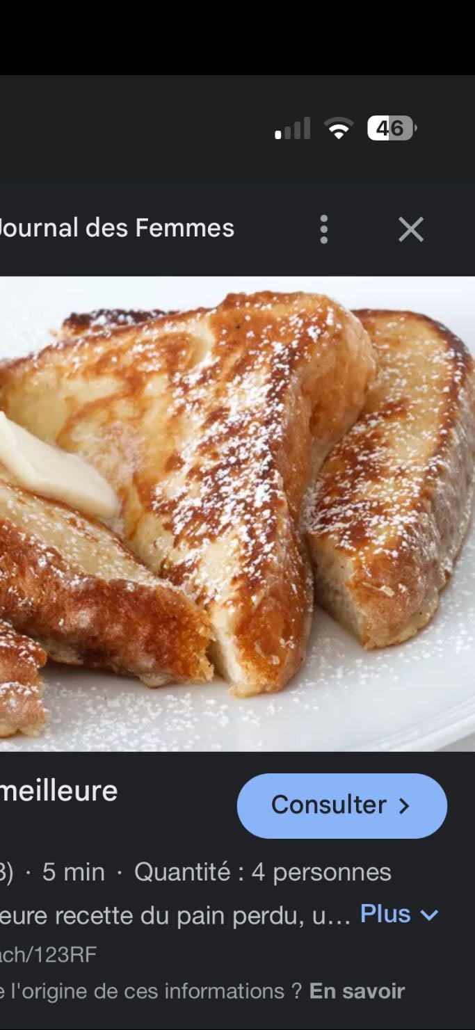 Pain perdu