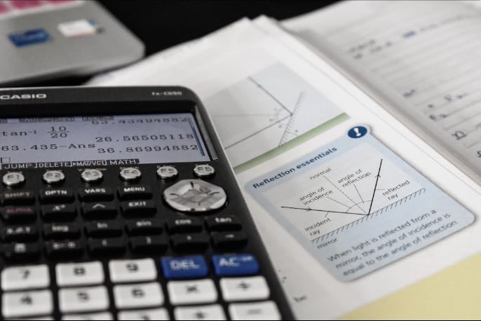 calculator - i barely see any number but just in case