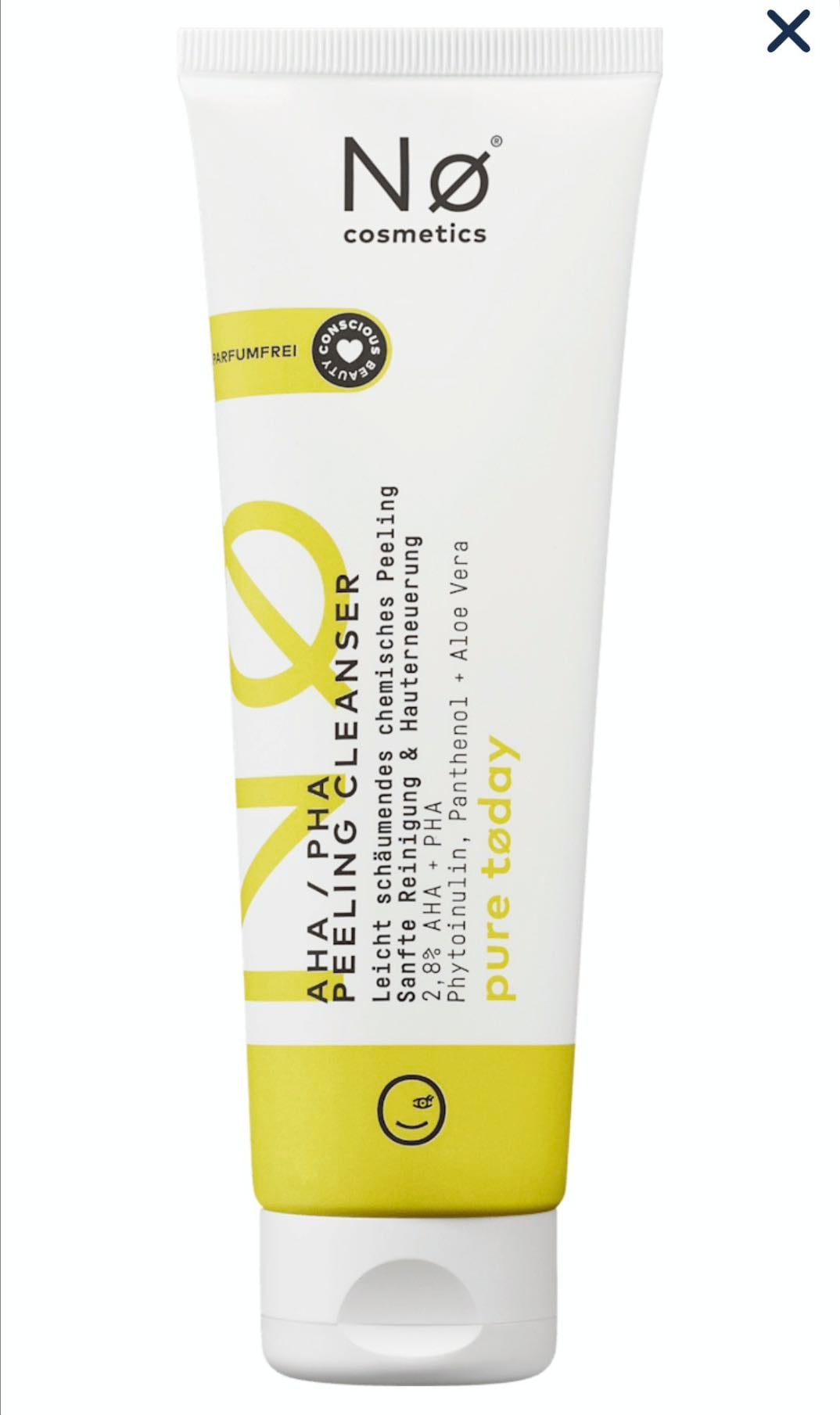 No Cosmetics peeling cleanser