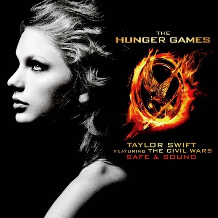 safe & sound - i love love LOVE this song, ive never not been in the mood to listen to this song when it comes on. the lyricsm is perfect & the melody soothes me. top 20 taylor songs