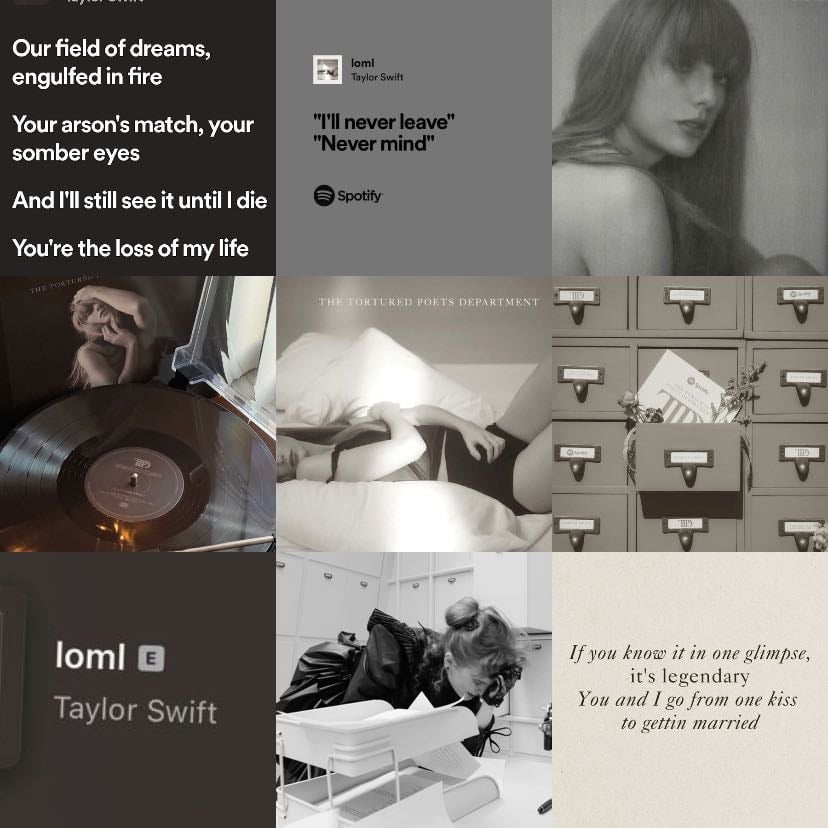 loml - Oh, what a valiant roar What a bland goodbye The coward claimed he was a lion I''m combing through the braids of lies "I''ll never leave" ... "Never mind" Our field of dreams, engulfed in fire Your arson''s match your somber eyes And I''ll still see it until I die You''re the loss of my life