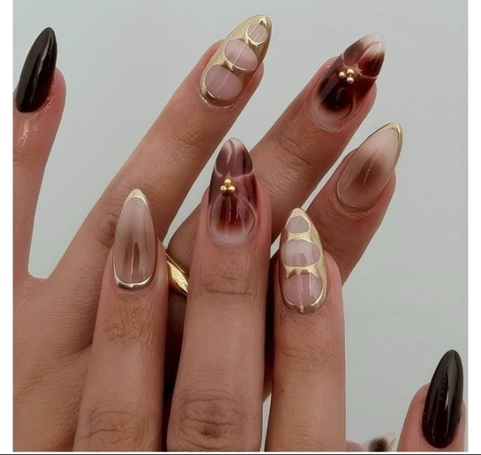 Brown blooming gel