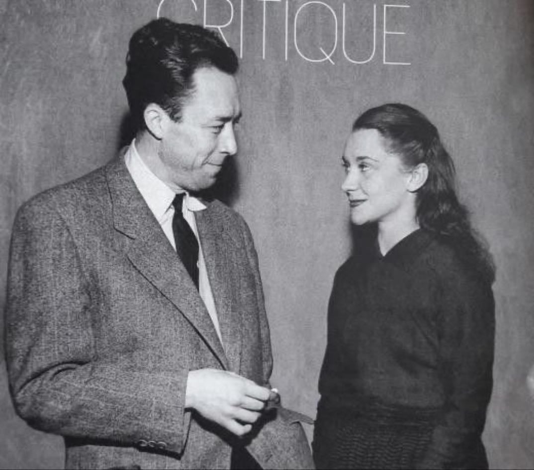 Albert Camus y Maria Casarès