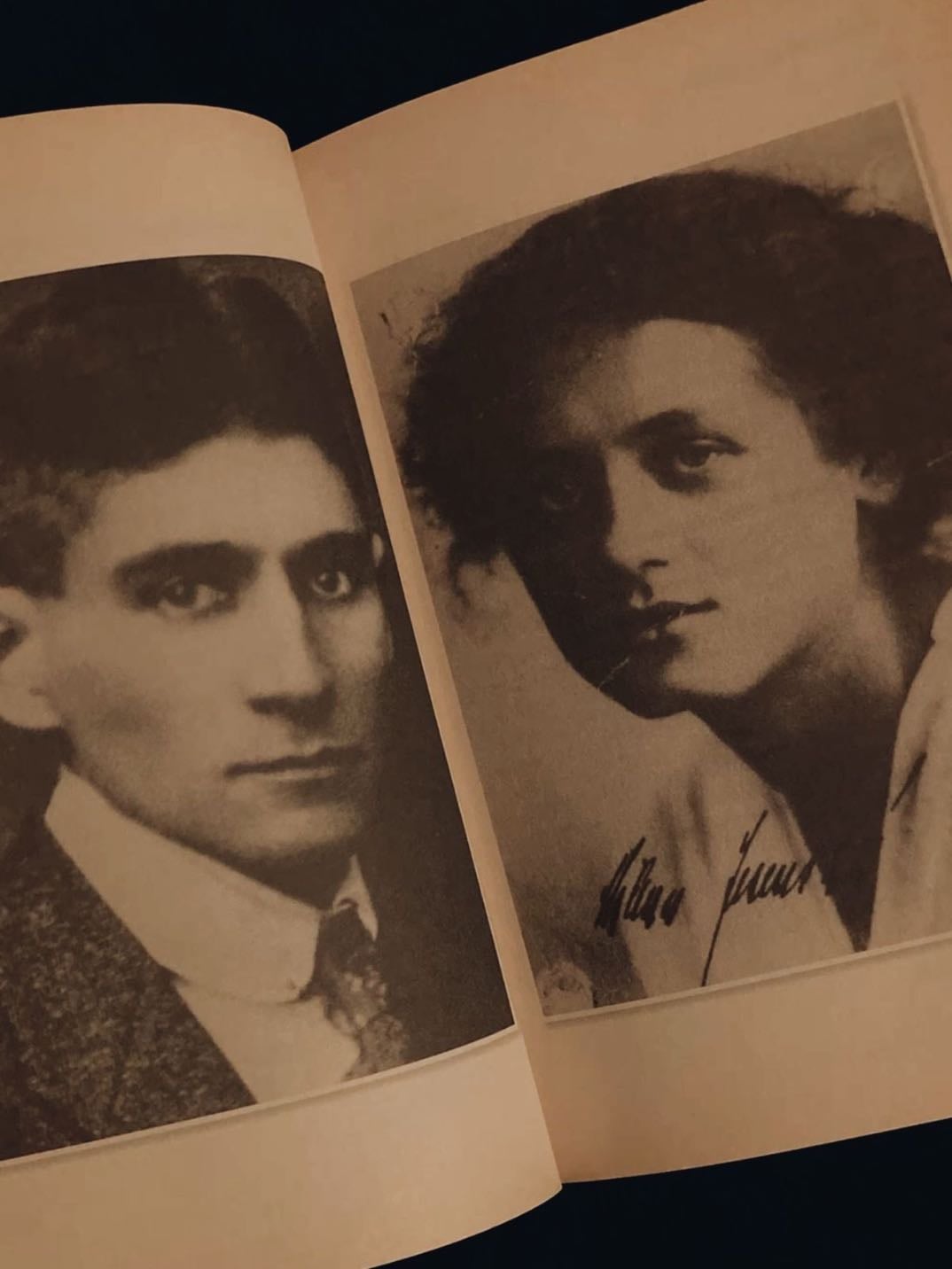 Franz Kafka y Milena Jesenská