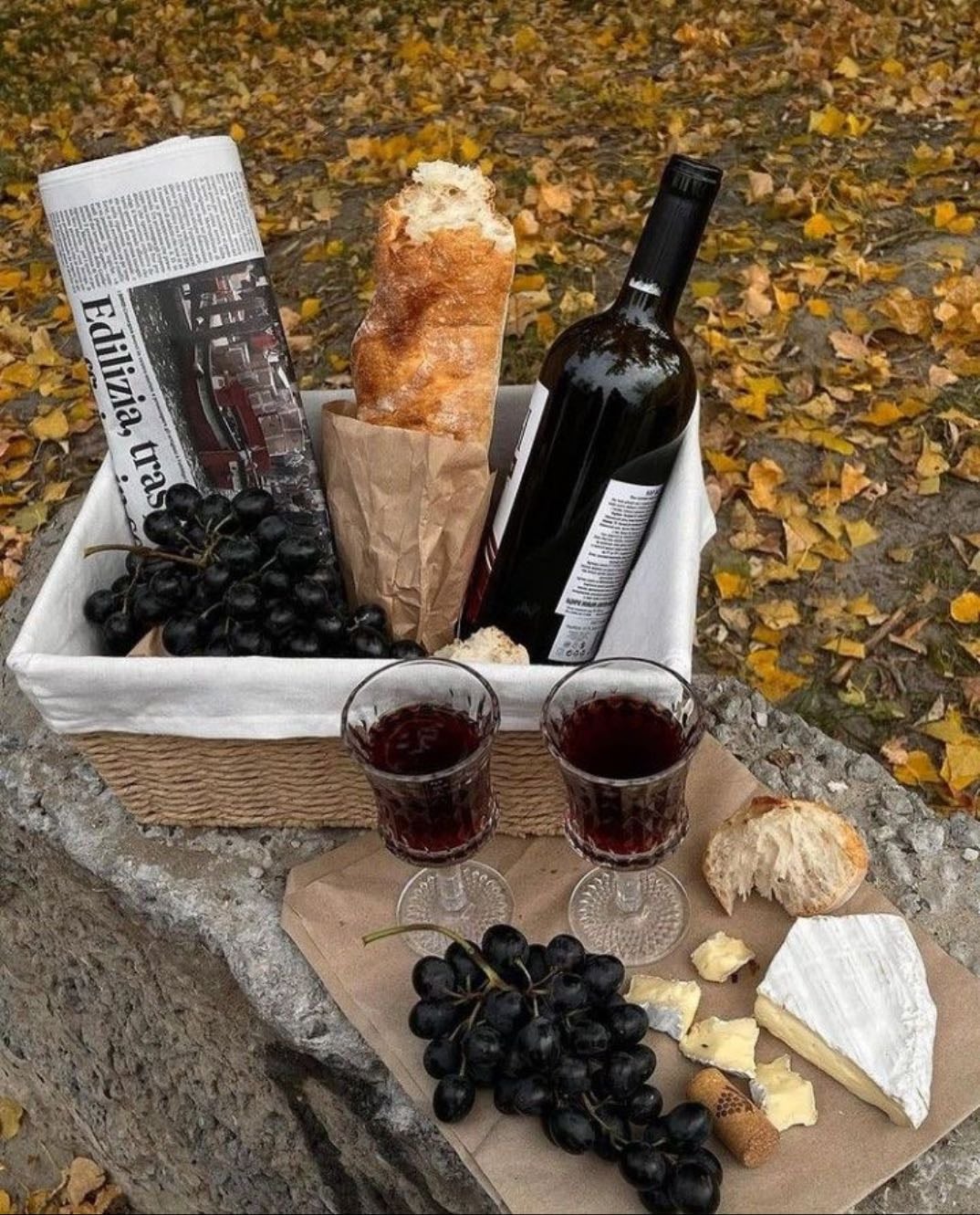 Hacer un picnic juntos