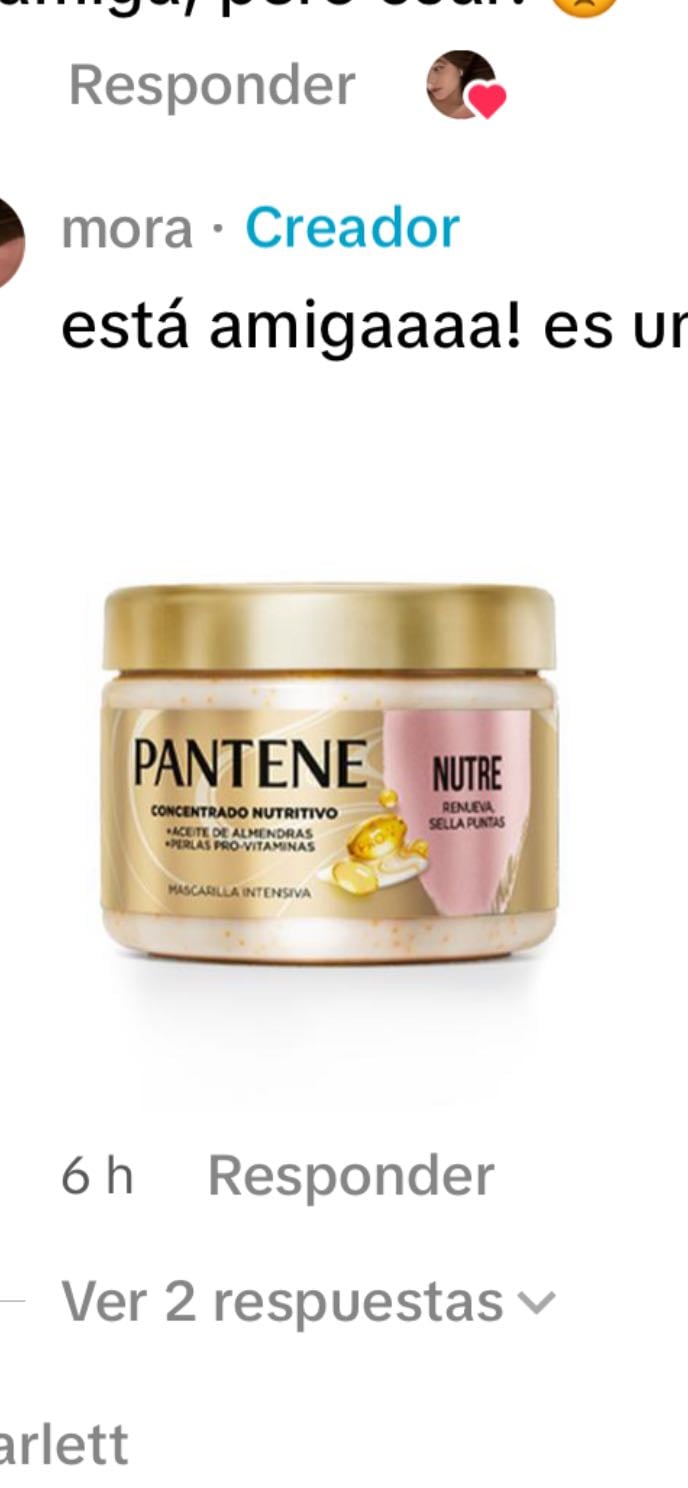 Mascarilla pantene