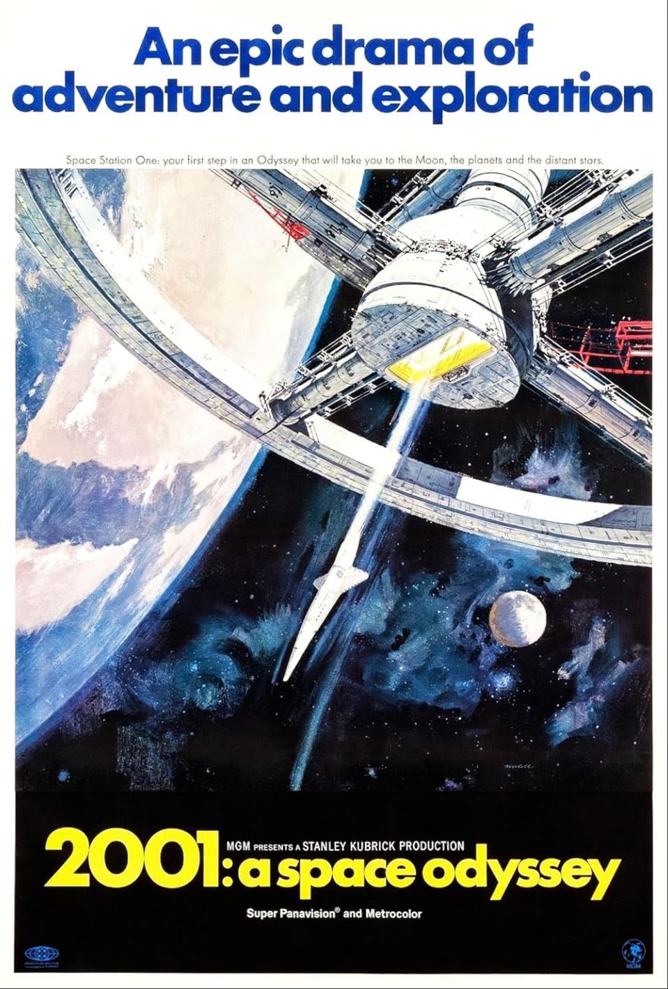 2001: A Space Odyssey - Stanley Kubrick · 1968
