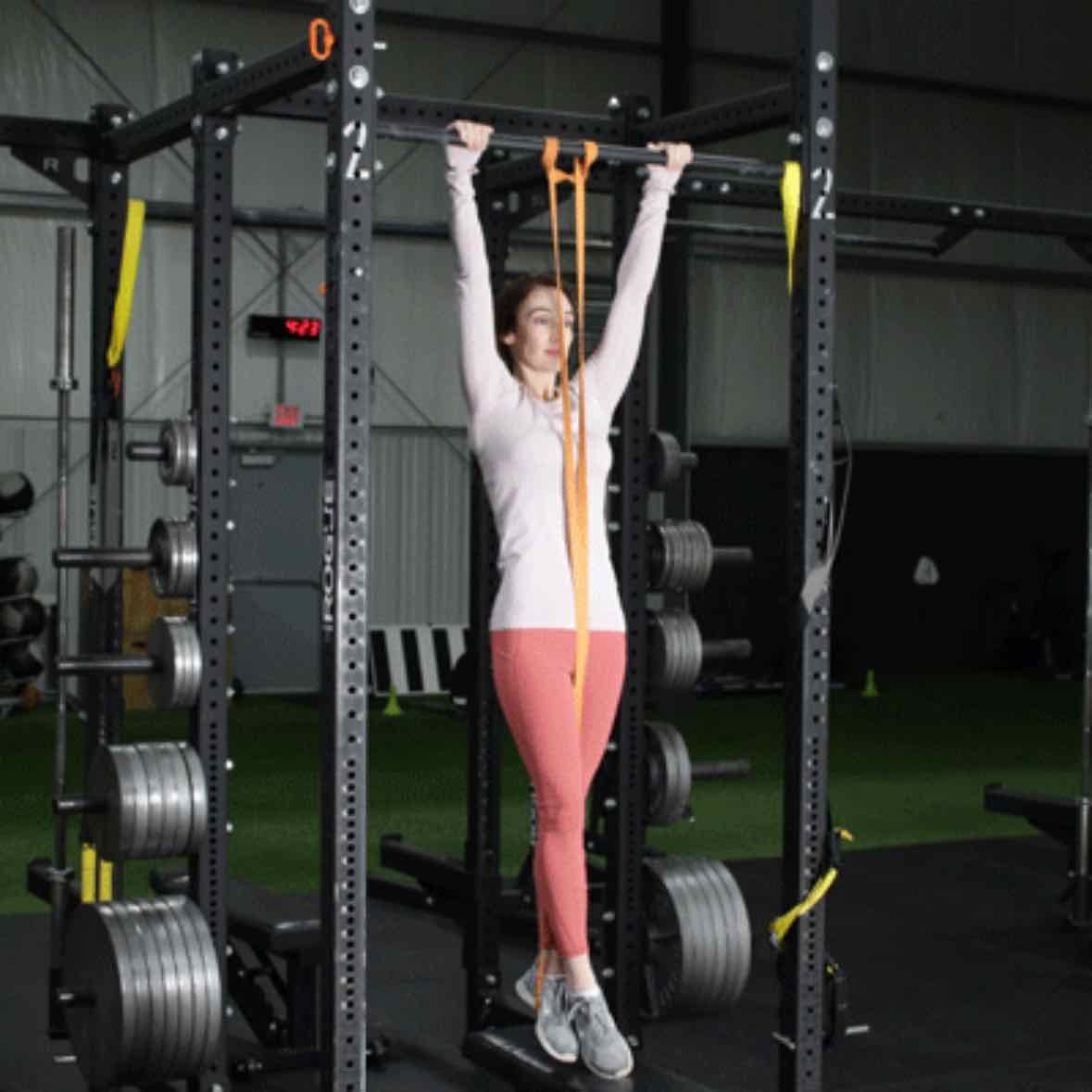 Assisted Pull-ups (with band) - Back