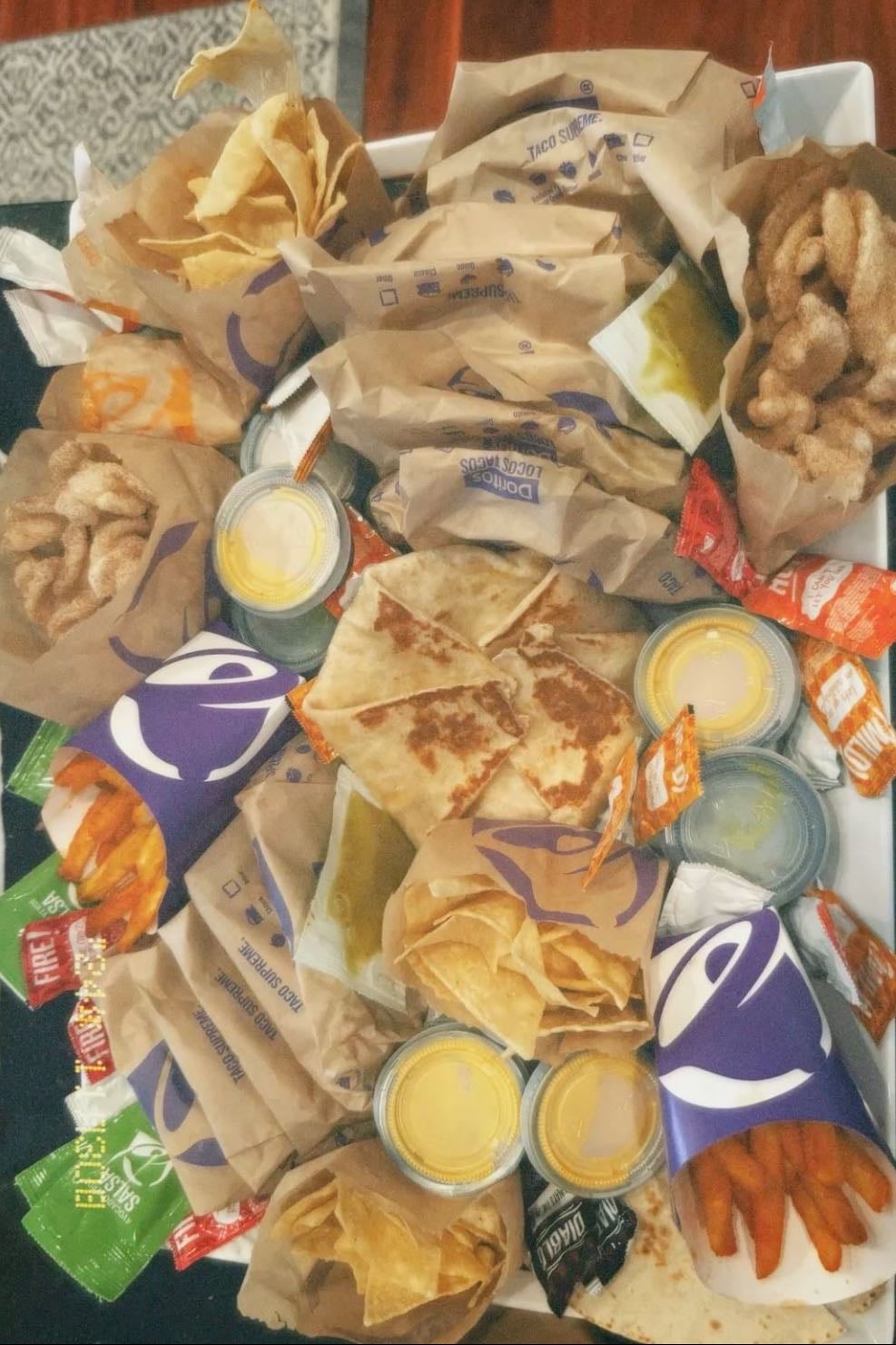 Taco Bell board 🌮