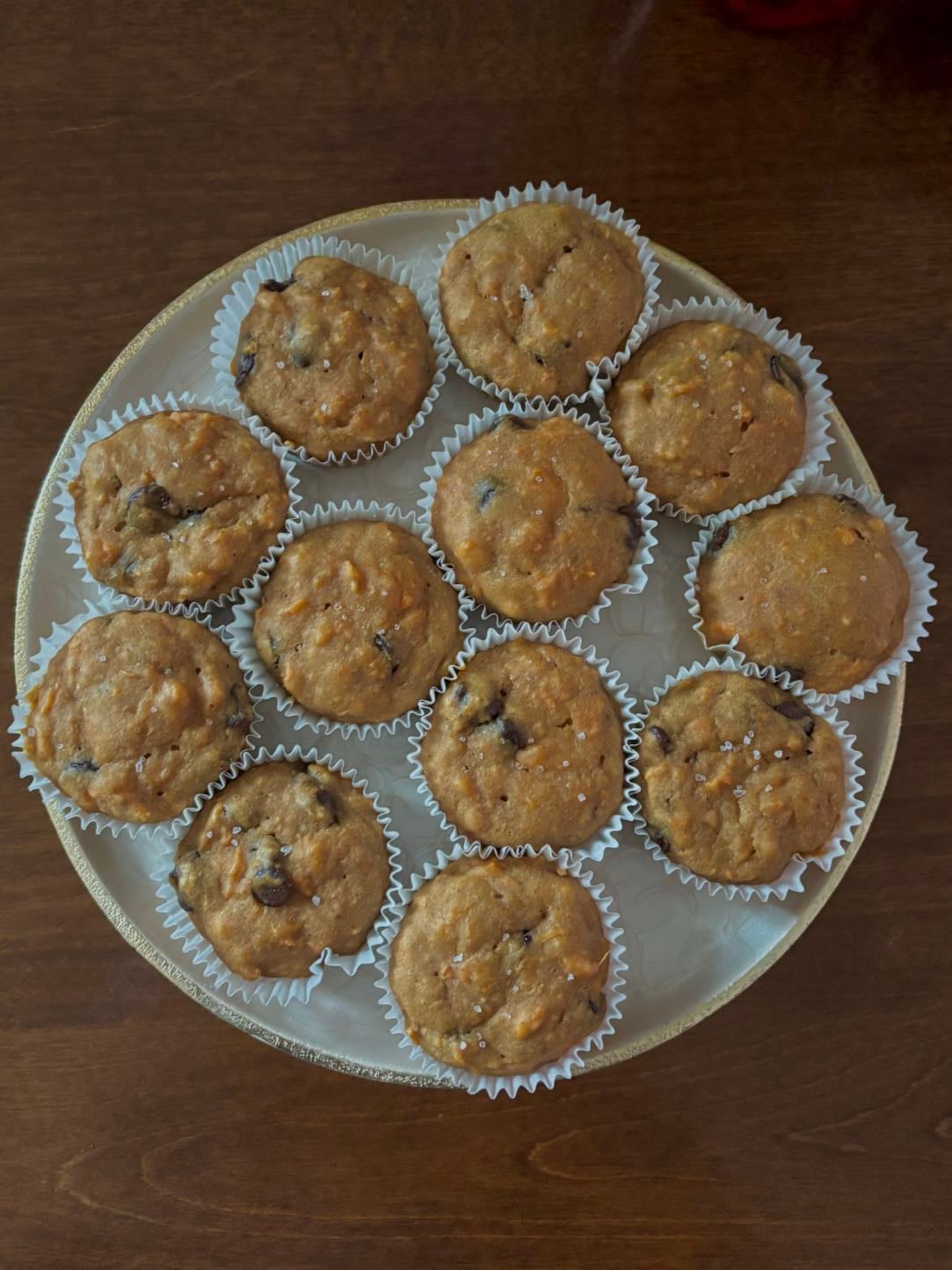 Sweet Potato Chocolate Chip Muffins