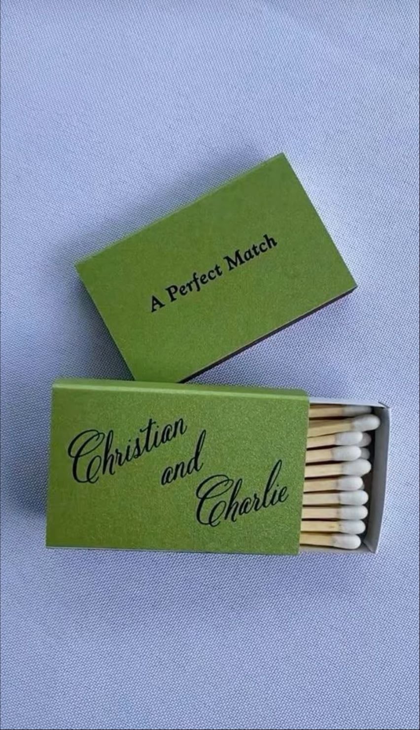 Customized Matchboxes