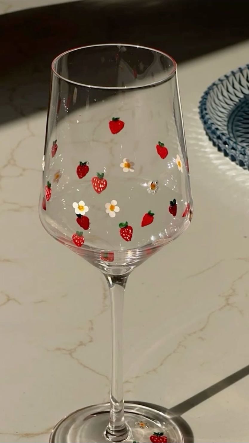 paint wine glasses