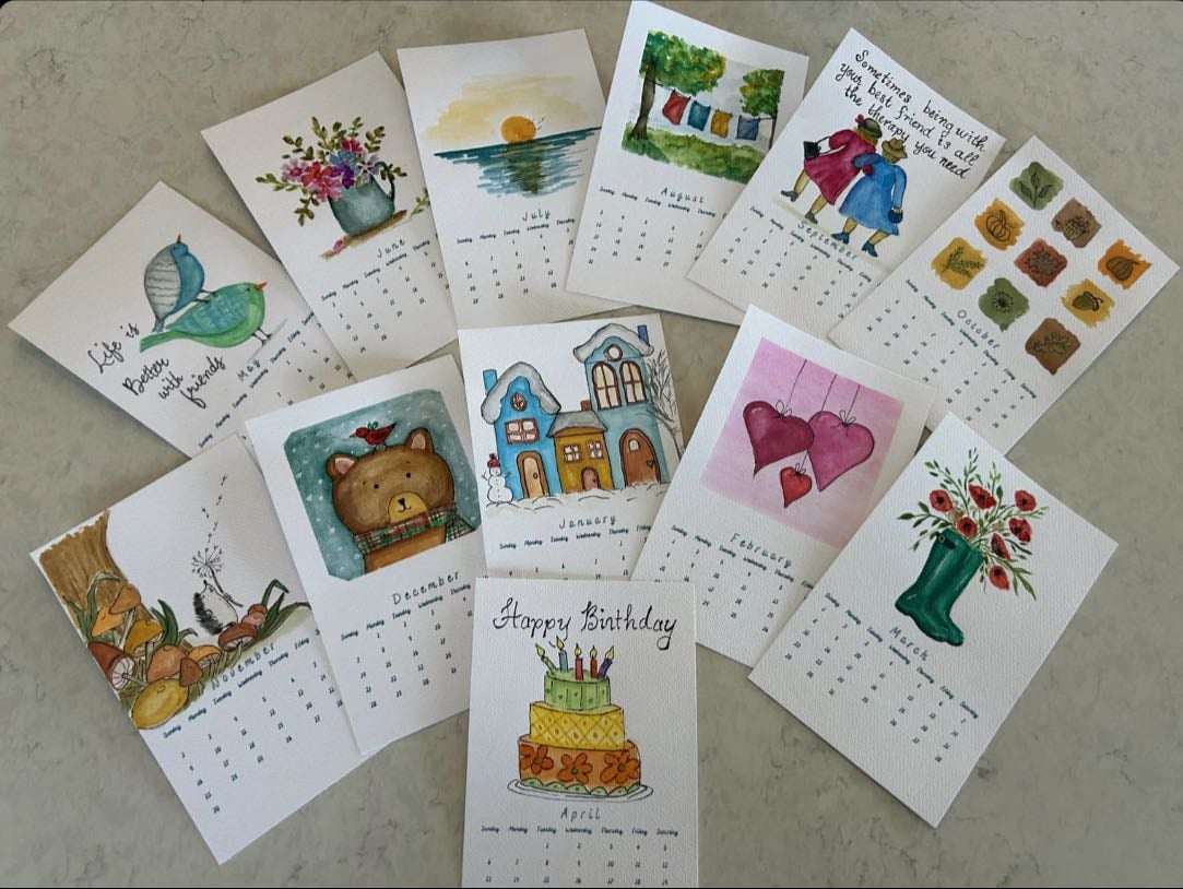 personalized calander