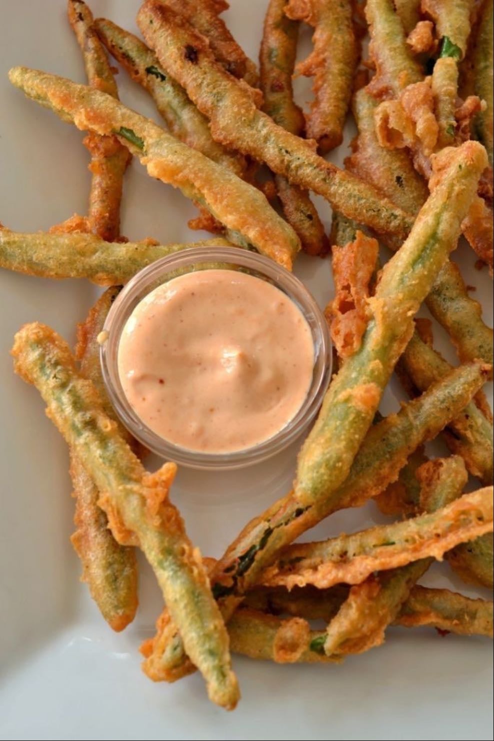Zucchini tempura