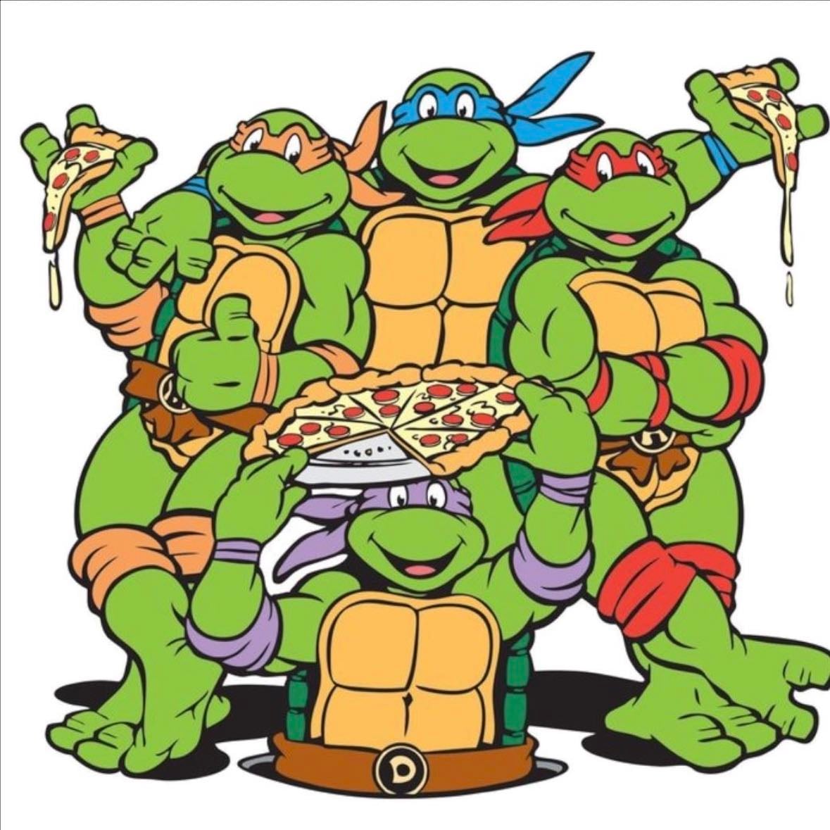 Teenage Mutant Ninja Turtle’s pizza 🍕
