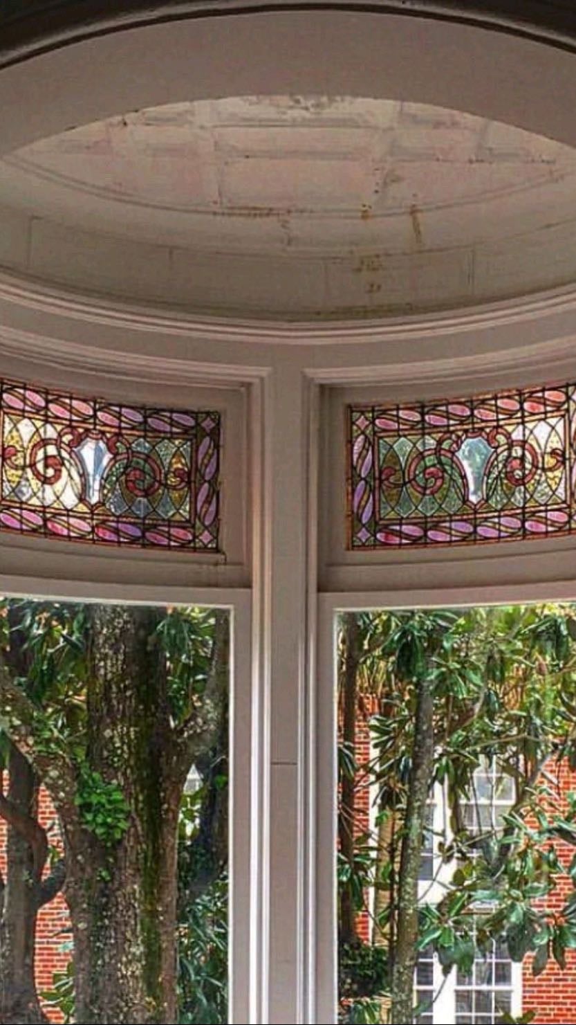 Stained glass windows