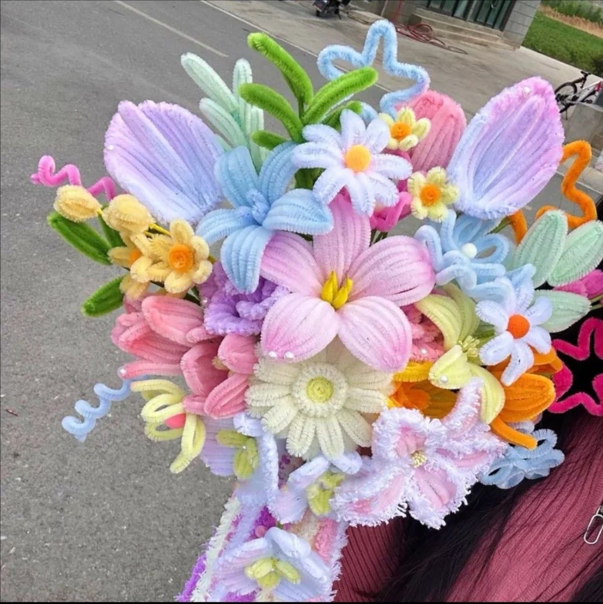 pipe cleaner flowers