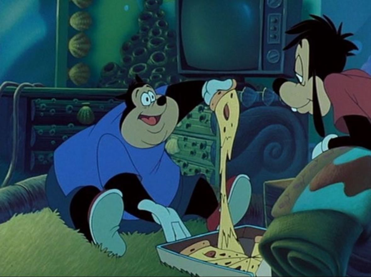 Goofy Movie pizza 🍕