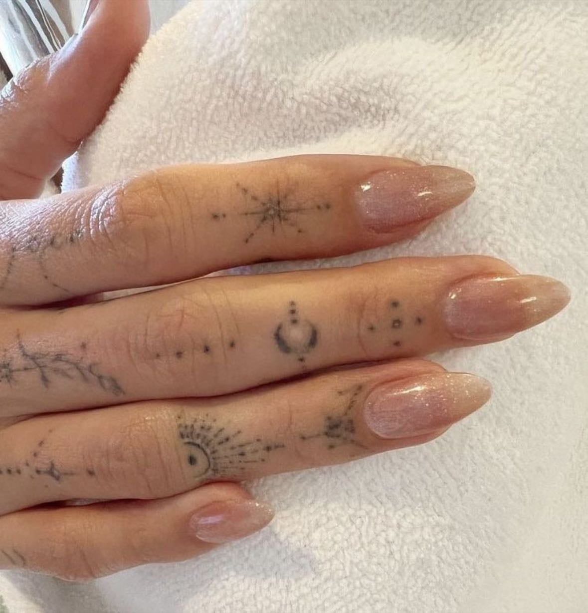 Hand tattoos