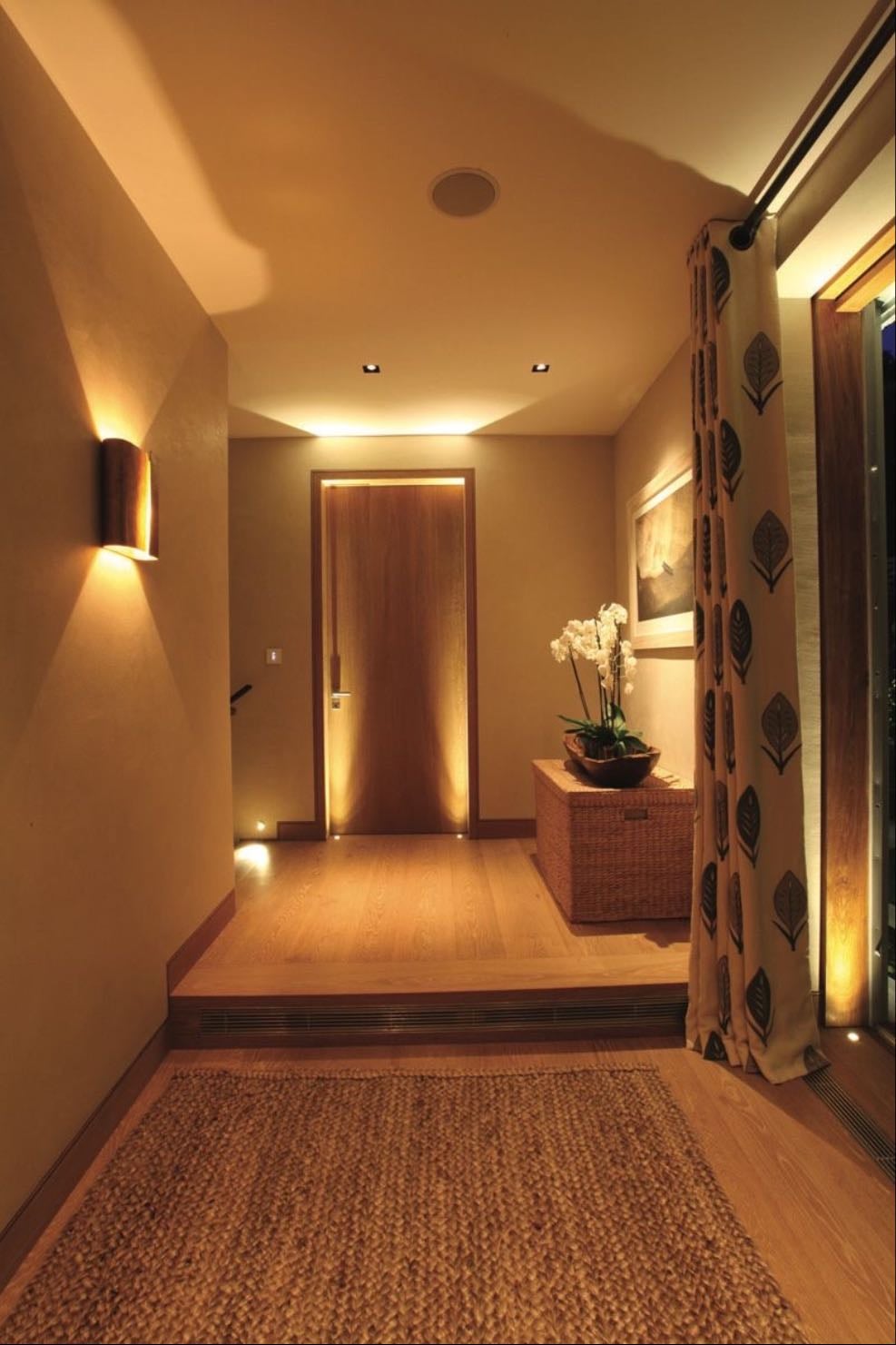 Home under lighting