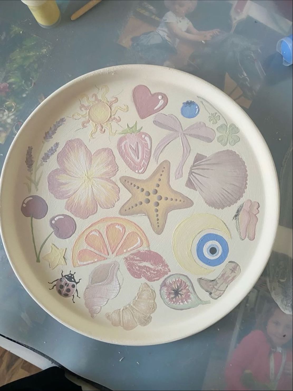 paint pottery
