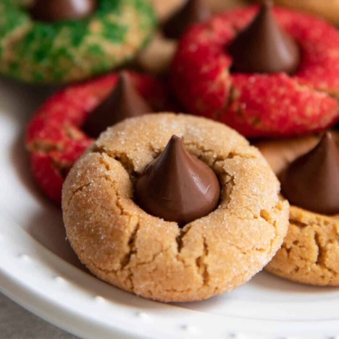 Peanut butter blossoms