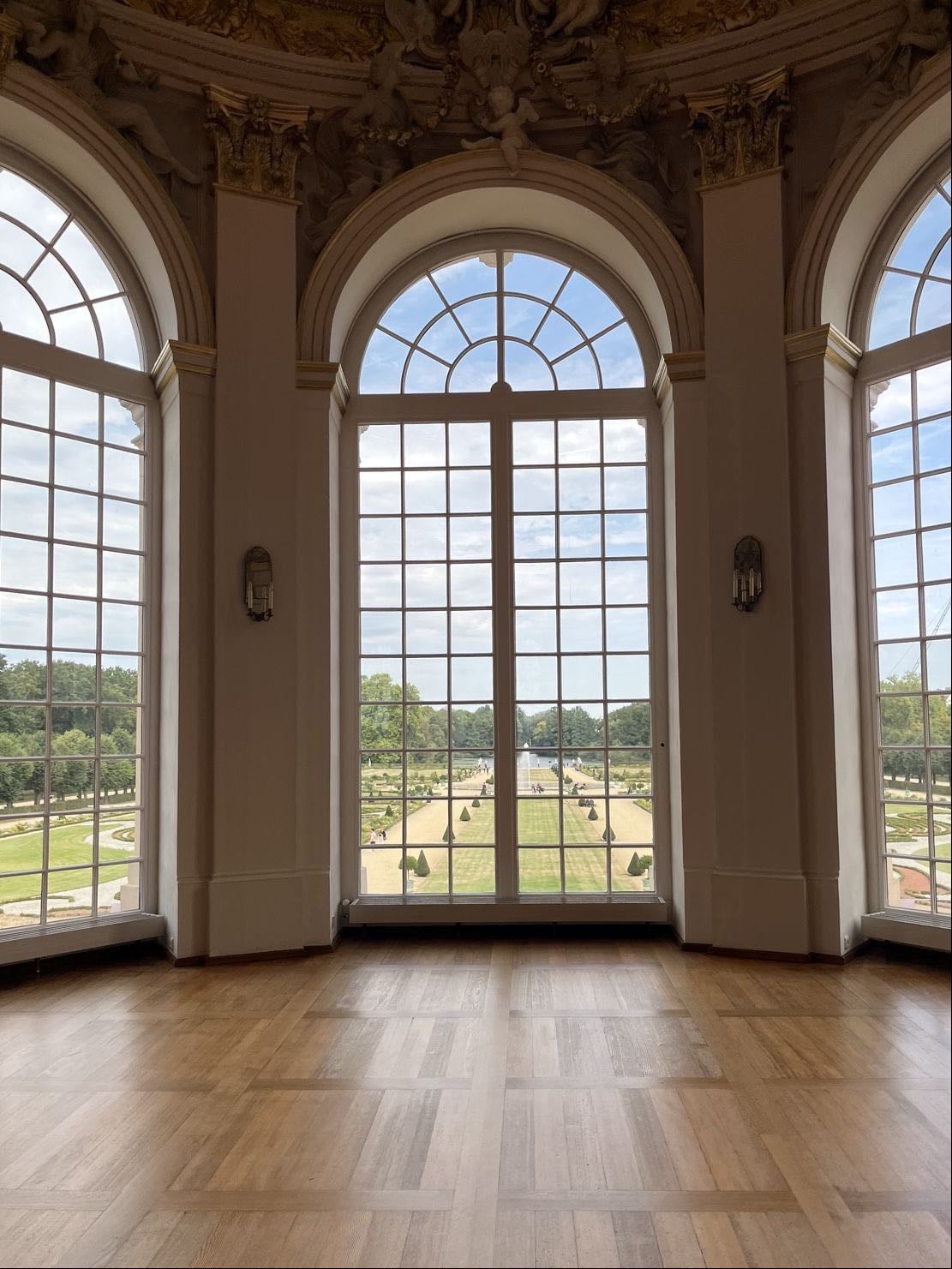 Grand French windows