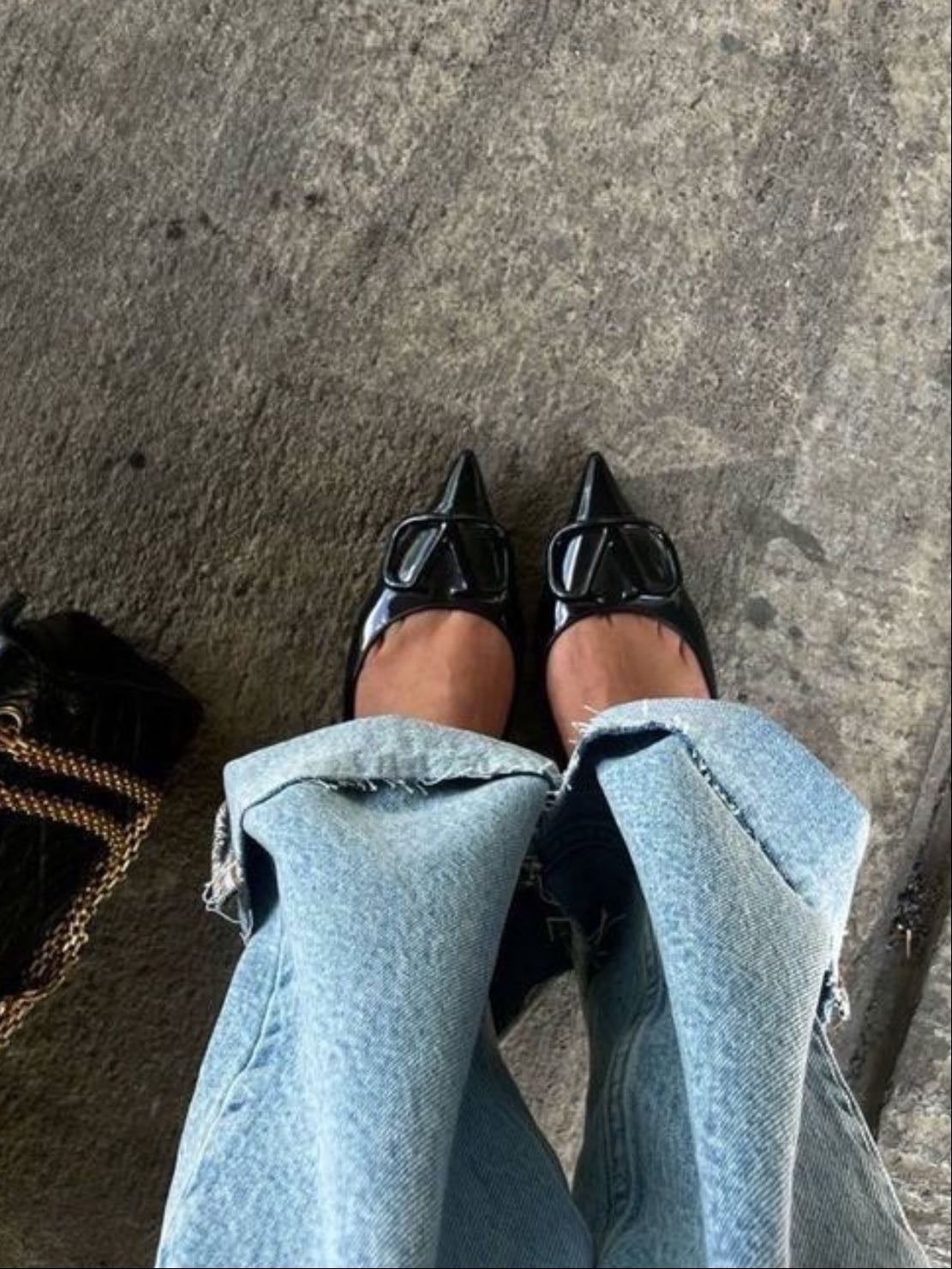 Heels and jeans