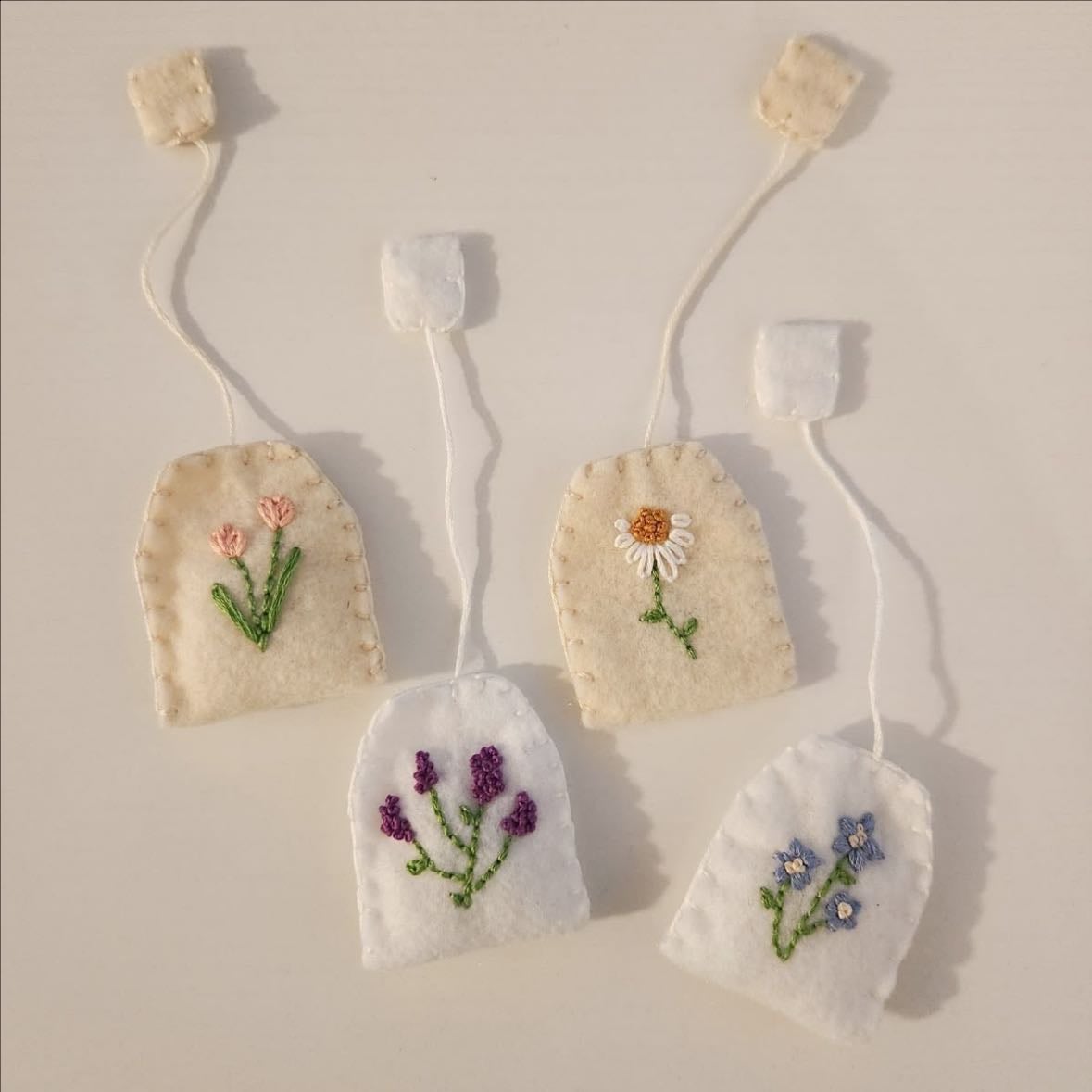 tea bag bookmark