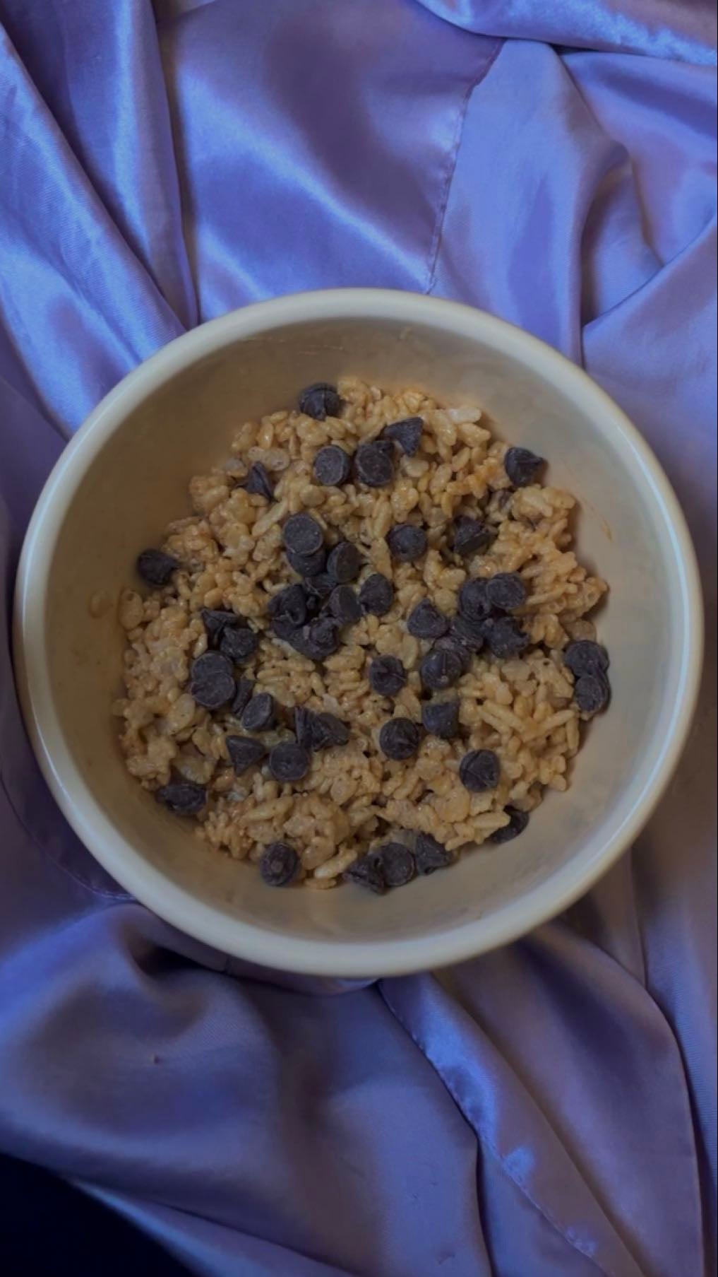 Peanut Butter Rice Krispy Bowl