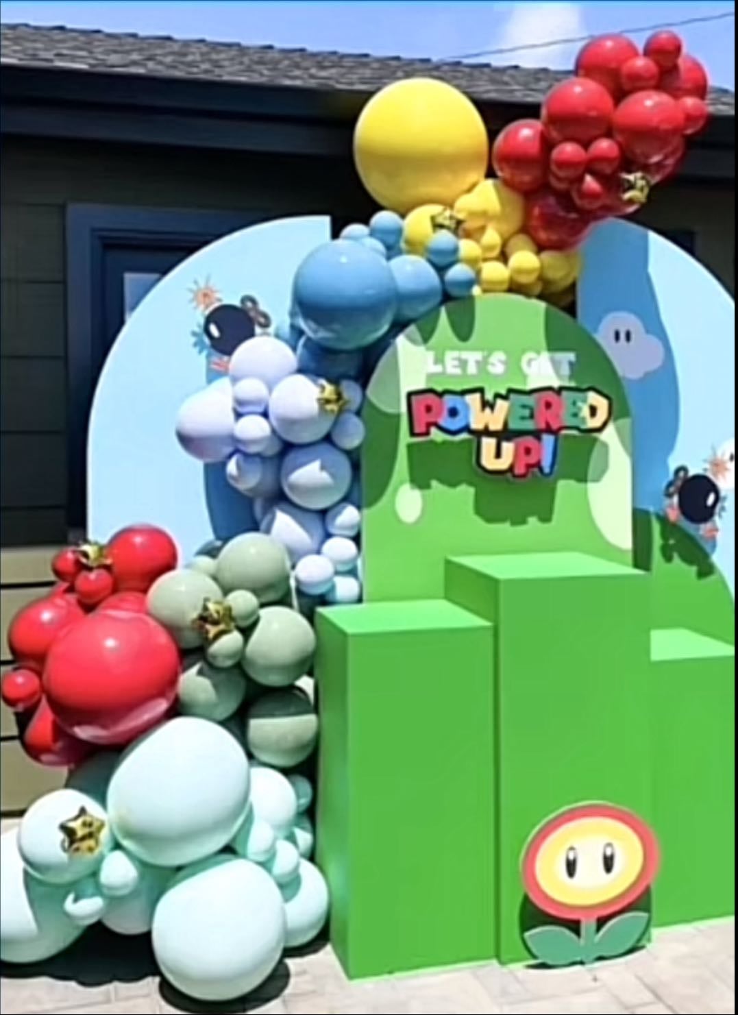 Mario powered up